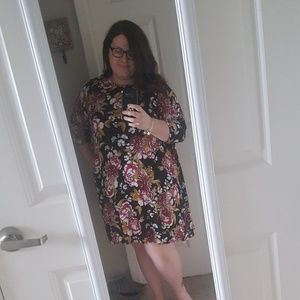 Boohoo floral dress